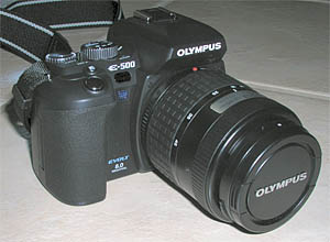 Olympus E500 with standard lens
