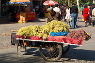 11 Grapes seller and cart