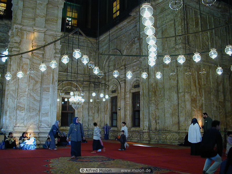 15 Mohammed Ali mosque interior