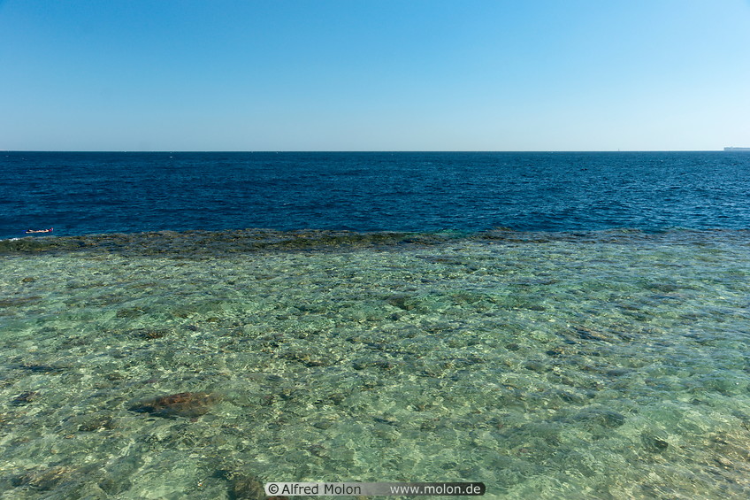14 Crystal clear seawater