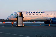 02 Finnair airplane on runway