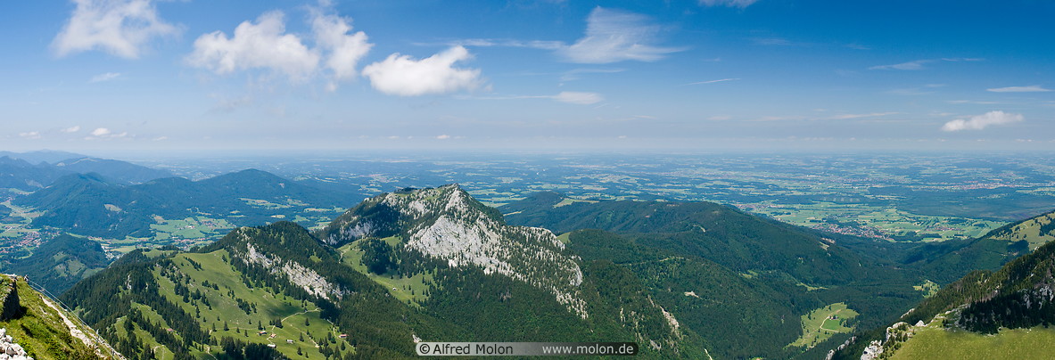 22 View of Bavarian alps towards Munich