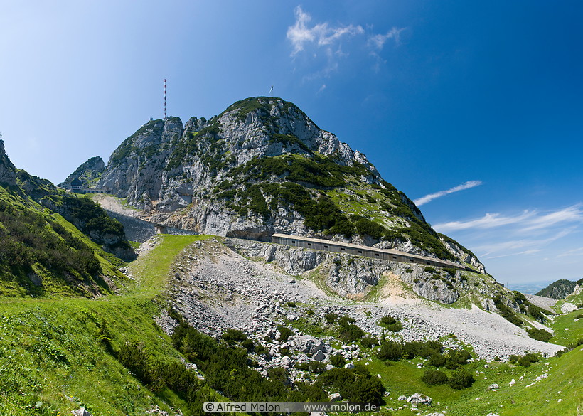 24 Wendelstein summit and rack railway line