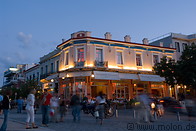 18 Cafe restaurant at night