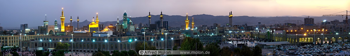 18 Skyline of Imam Reza holy shrine