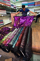 12 Colourful fabric shop