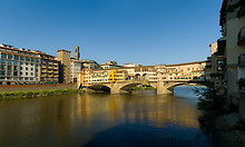 15 Arno river and Ponte Vecchio