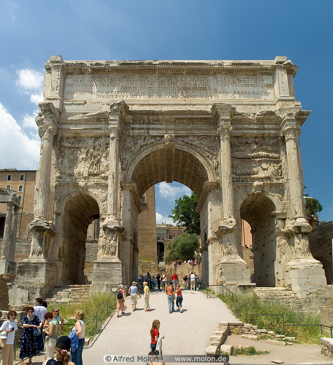 20 Arch of Septimius Severus