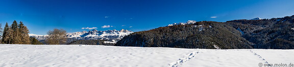 15 Mountain view towards Dolomites
