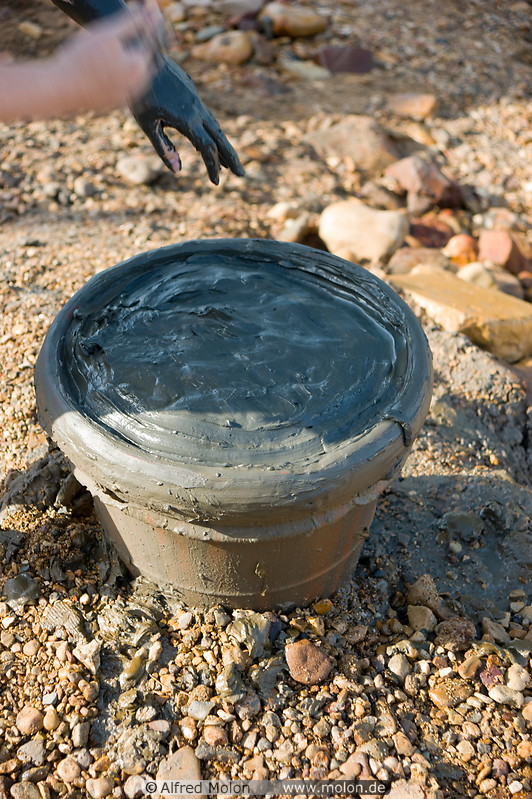 03 Bucket with Dead Sea mud
