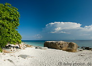 04 White coral sand beach