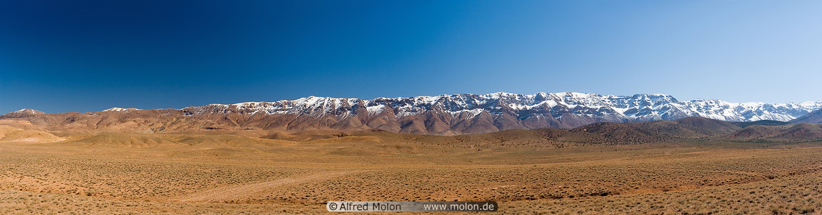 20 Snow capped peaks of the eastern High Atlas