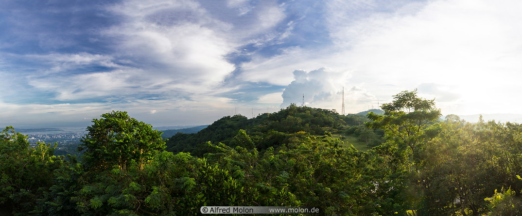 12 Jungle-covered hills around Cebu city