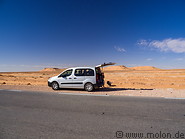 15 Peugeot Tepee car on Trans-Sahara highway
