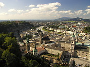 21 View of Salzburg with cathedral and river