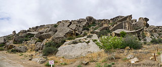 11 Qobustan rock area