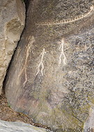12 Petroglyphs of people