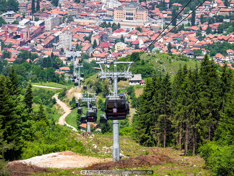 23 Cablecar to Mt Trebevic