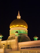 09 Central cupola with golden dome at night