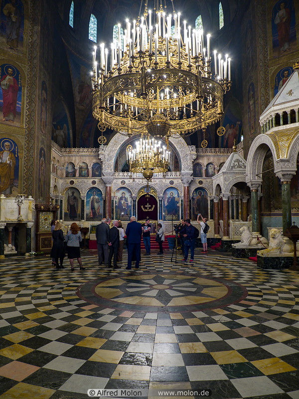 40 Alexander Nevski cathedral interior