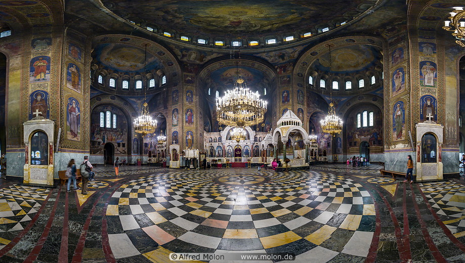 48 Alexander Nevski cathedral interior
