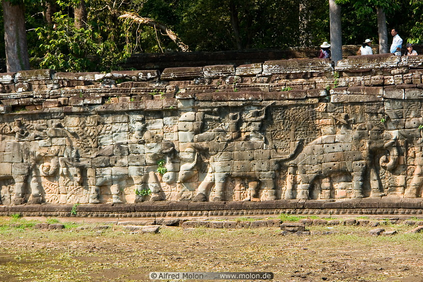 06 Elephant bas-reliefs