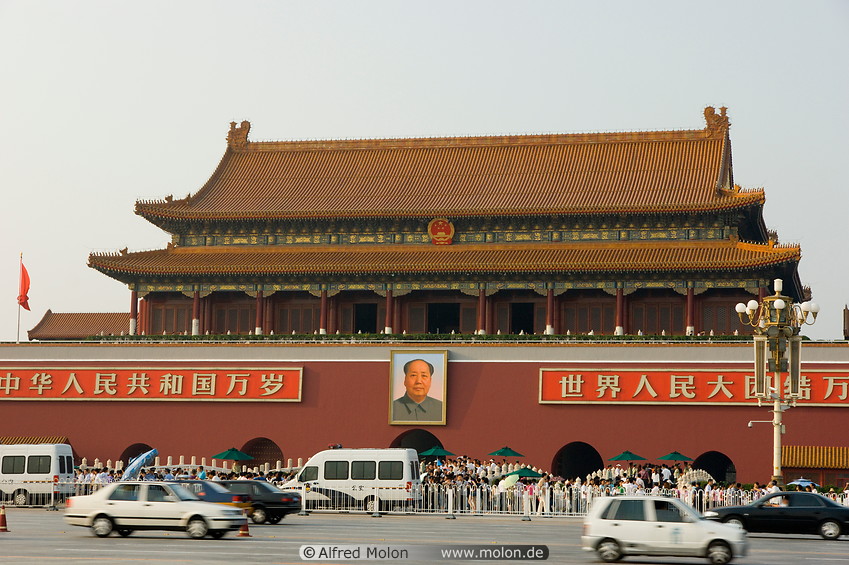 Photo of Gate of Heavenly Peace. Tiananmen Square, Beijing, China