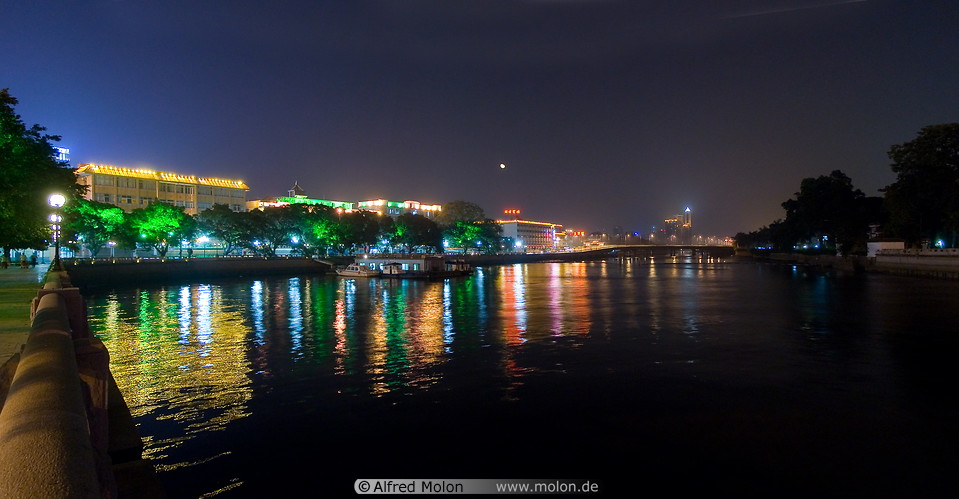 01 Night view of river