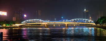 06 Night view of river and bridge