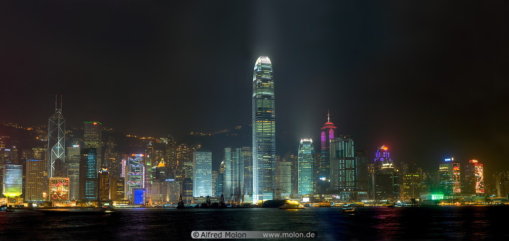 04 Hong Kong skyline at night