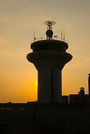 06 Control tower at sunset