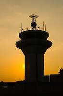 07 Control tower at sunset