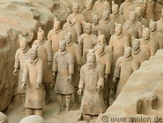 17 Statues of Chinese warriors