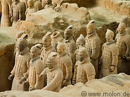 21 Statues of Chinese warriors