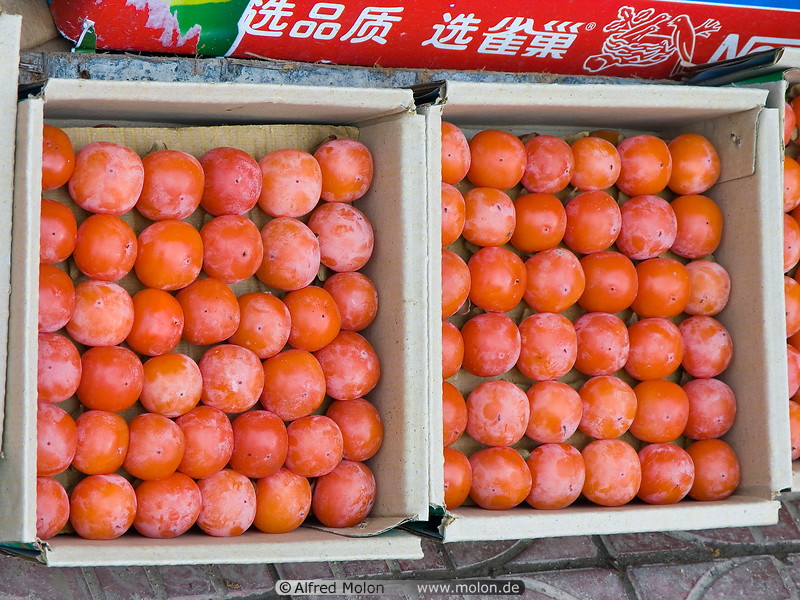 01 Persimmon fruits