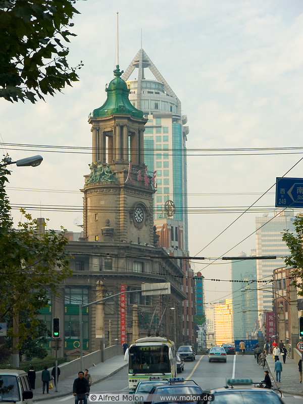 01 Clock tower and road