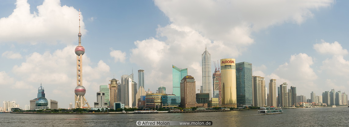 08 New Pudong panorama view with Huangpu river