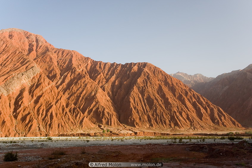 03 Red mountains at sunset