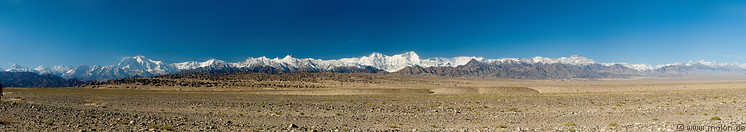 19 Panoramic view of Pamir mountain range