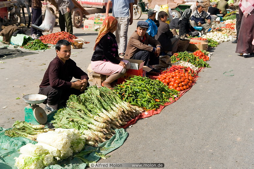 14 Vegetables vendor