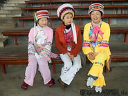16 Minority women in traditional dress