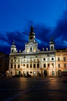 10 Town hall at night