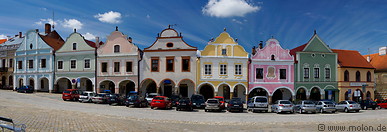 09 Colourful house facades on Telc square