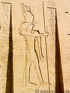 07 Bas-relief showing Horus
