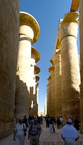 12 Columns in hypostyle hall
