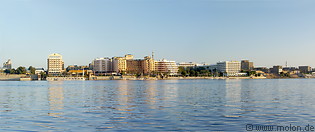 08 View of Nile riverfront with hotels