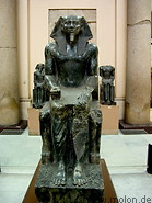 21 Diorite statue of King Chephren
