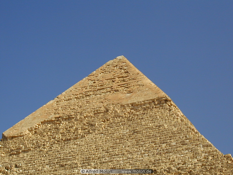 12 Tip of the Chephren pyramid