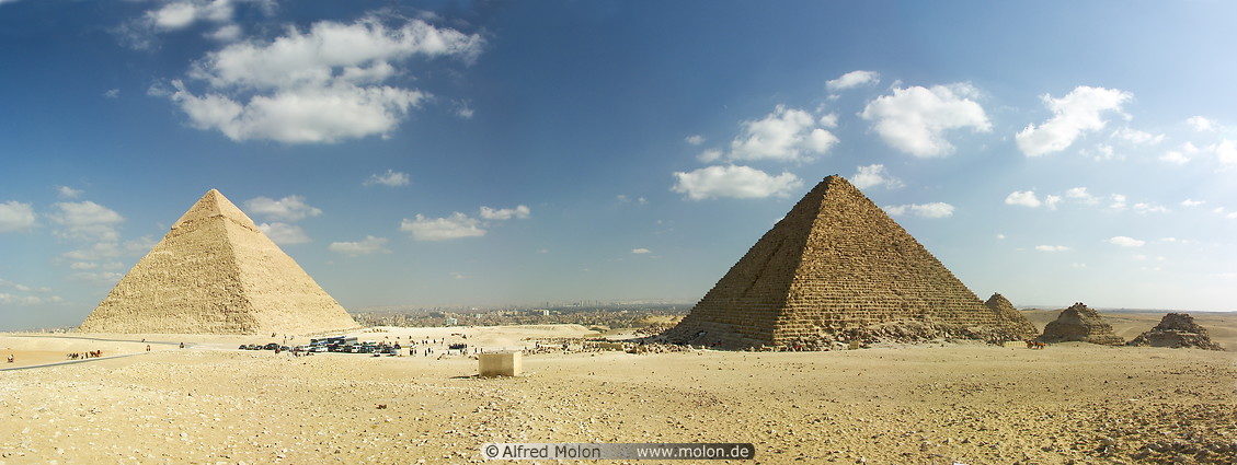 24 Chephren and Mykerinos pyramids