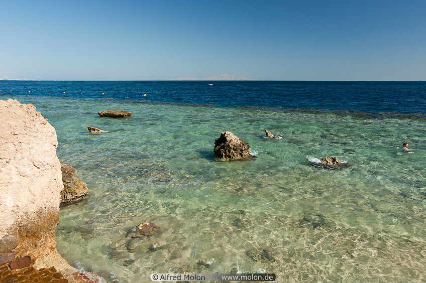 10 Crystal clear seawater